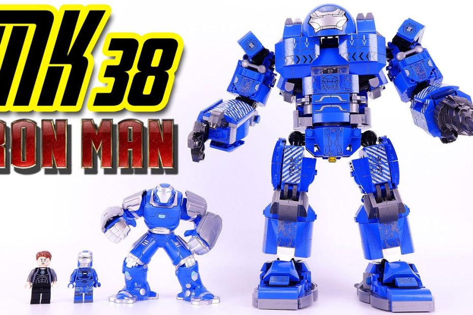 Lego Iron Man Hulkbuster Robot Mk38 1209 Pcs Sy1447 Unofficial Lego Videos  - Youtube